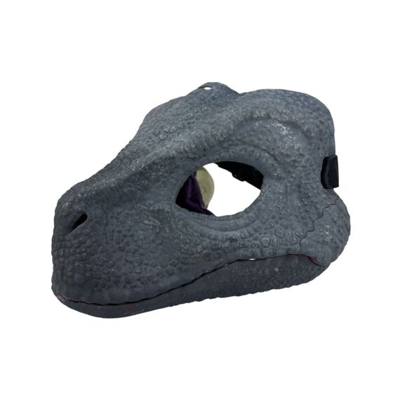Mattel Other - Velociraptor Dinosaur Mask "blue" Jurassic Park Cosplay realistic mouth movement
